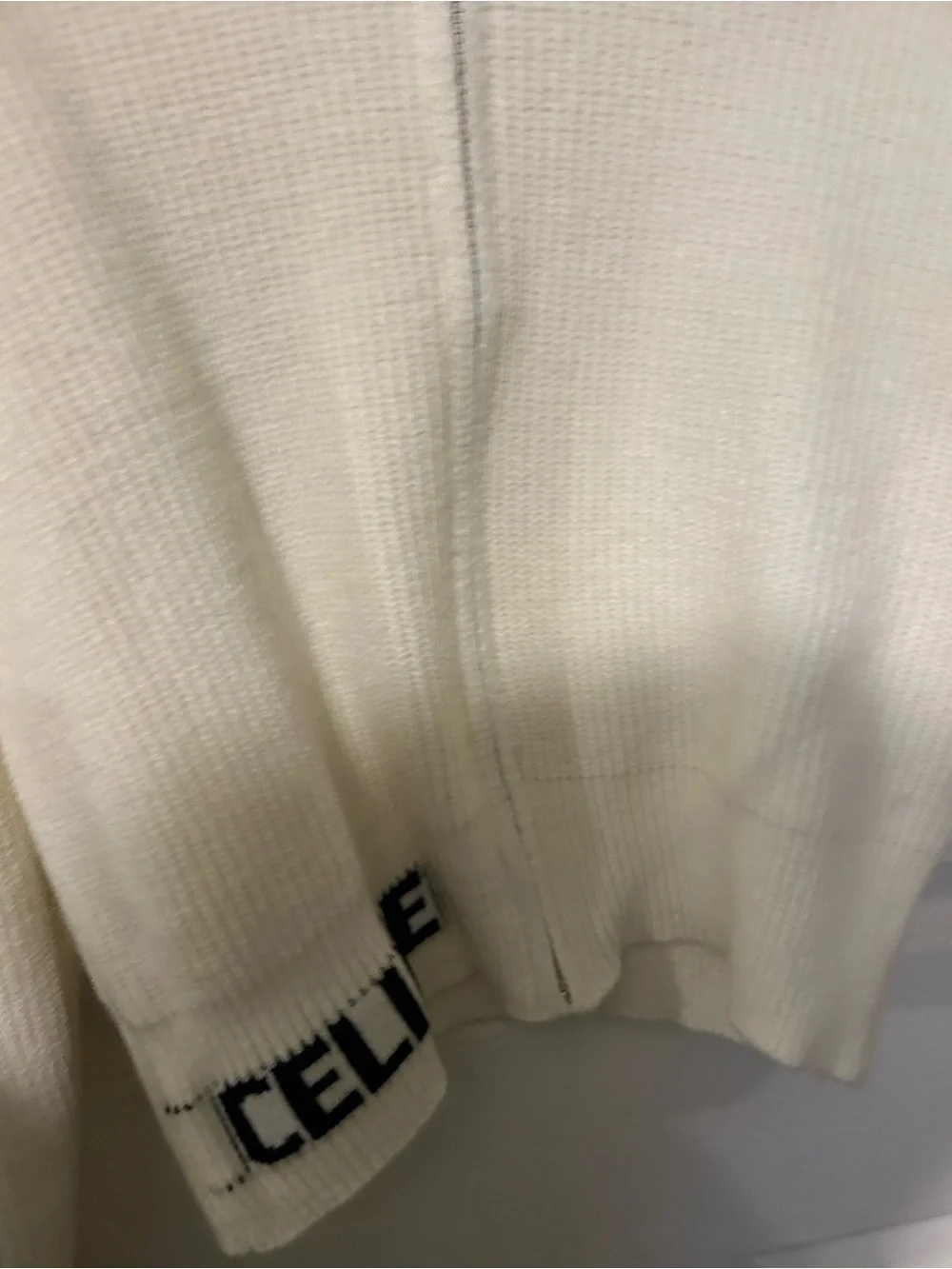 Celine zip up Sweater